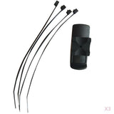 Maxbell 3 Pieces Bike Handlebar Mount for Garmin eTrex Dakota 10 20 30 GPS Rino