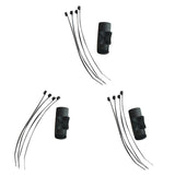 Maxbell 3 Pieces Bike Handlebar Mount for Garmin eTrex Dakota 10 20 30 GPS Rino