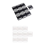 Maxbell 20 Pairs Bra Closure Clasps Clips Back Strap Holder Lingerie Accessories