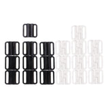 Maxbell 20 Pairs Bra Closure Clasps Clips Back Strap Holder Lingerie Accessories