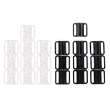 Maxbell 20 Pairs Bra Closure Clasps Clips Back Strap Holder Lingerie Accessories