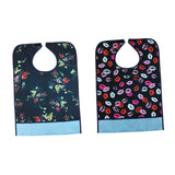 Maxbell 2 Pieces Reusable Adult Bib Mealtime Cloth Protector Disability Aid Apron 02