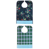 Maxbell 2 Pieces Reusable Adult Bib Mealtime Cloth Protector Disability Aid Apron 03