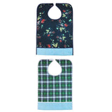 Maxbell 2 Pieces Reusable Adult Bib Mealtime Cloth Protector Disability Aid Apron 03