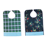 Maxbell 2 Pieces Reusable Adult Bib Mealtime Cloth Protector Disability Aid Apron 03