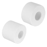 Maxbell 2 Pieces Cotton Self Adherent Bandage Sports First Aid Wrap Tape Rolls White