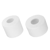 Maxbell 2 Pieces Cotton Self Adherent Bandage Sports First Aid Wrap Tape Rolls White