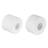 Maxbell 2 Pieces Cotton Self Adherent Bandage Sports First Aid Wrap Tape Rolls White