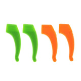 Maxbell 2 Pairs Silicone  Ear Hooks Retainer Holder For Glasses Eyeglass Sunglasses