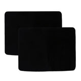 Maxbell 2x Card Pad Poker Mat Close up Coin Magic Props for Magicians 42x32cm Black