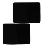 Maxbell 2x Card Pad Poker Mat Close up Coin Magic Props for Magicians 42x32cm Black