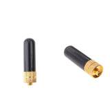 Maxbell 2 Pieces RH805S SMA-F Female Dual Band Short Antenna for UV-5R BF-888s Radio