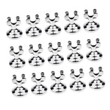 Maxbell 15pcs Restaurant U Shaped Number Card Table Holder Stand Place Card Holder