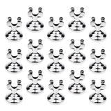 Maxbell 15pcs Restaurant U Shaped Number Card Table Holder Stand Place Card Holder