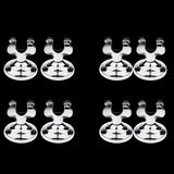 Maxbell 8pcs Restaurant U Shaped Number Card Table Holder Stand Place Card Holder