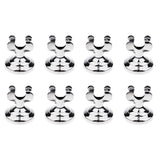 Maxbell 8pcs Restaurant U Shaped Number Card Table Holder Stand Place Card Holder