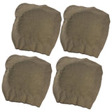 Maxbell 4Pcs Waterproof Stretch Dining Chair Cover Wedding Banquet Party Coffee