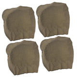 Maxbell 4Pcs Waterproof Stretch Dining Chair Cover Wedding Banquet Party Coffee