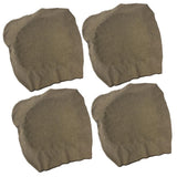 Maxbell 4Pcs Waterproof Stretch Dining Chair Cover Wedding Banquet Party Coffee