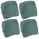 Maxbell 4Pcs Waterproof Stretch Dining Chair Cover Wedding Banquet Party Green