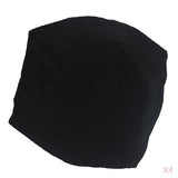 Maxbell 4Pcs Waterproof Stretch Dining Chair Cover Wedding Banquet Party Black