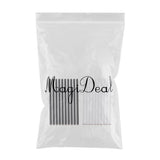 Maxbell 20Pcs White Black China Marker Wax Pencil Non Toxic Glass Metal Wood Fabric