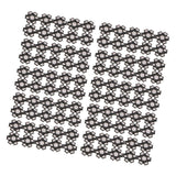 Maxbell 100Pc 20mm High Power Led Aluminum Base Plate Heat Sink for 1W 3W Light Lamp