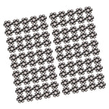 Maxbell 100Pc 20mm High Power Led Aluminum Base Plate Heat Sink for 1W 3W Light Lamp