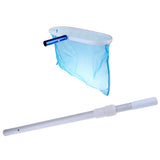 Maxbell Swimming Pool Spa Cleaning Leaf Skimmer Deep Nets Aluminum Telescopic Pole