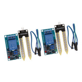 Maxbell 2Set Soil Hygrometer Humidity Detection Module Moisture Sensor for