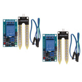 Maxbell 2Set Soil Hygrometer Humidity Detection Module Moisture Sensor for