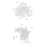 Maxbell 200Pcs Pearls Cabochon Embellishments Craft Decoration Star Bowknot Shaped