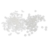 Maxbell 200Pcs Pearls Cabochon Embellishments Craft Decoration Star Bowknot Shaped