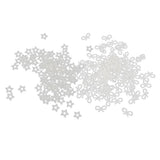 Maxbell 200Pcs Pearls Cabochon Embellishments Craft Decoration Star Bowknot Shaped