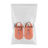 Maxbell 2 Pieces High Visibility Inflatable Dry Bag Open Water Swim Safety Float
