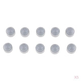 Maxbell 50Pcs M6 Hex Hexagon Dome Bolt Screw Nut Protection Caps Cover M6-10 x 13mm