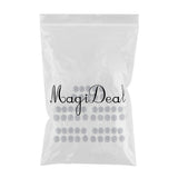 Maxbell 50Pcs M6 Hex Hexagon Dome Bolt Screw Nut Protection Caps Cover M6-10 x 13mm