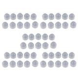 Maxbell 50Pcs M6 Hex Hexagon Dome Bolt Screw Nut Protection Caps Cover M6-10 x 13mm