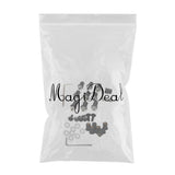 Maxbell 4mm + 5mm Fairing Windscreen Screw Bolt Windshield Mounting Nuts Kit Silver