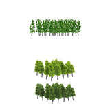 Maxbell 1:200 Green Pine Trees Model Street Train Railway Landscape Scenery Layout