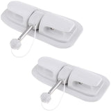 Maxbell 2Pcs Oar Lock Patch Anchor Holder for Rowing Inflatable Boat Kayak Dinghy
