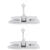 Maxbell 2Pcs Oar Lock Patch Anchor Holder for Rowing Inflatable Boat Kayak Dinghy