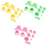 Maxbell 3 Set ABXYZ Button+Thumbsticks D-pad Mod Kit for Nintendo NGC Console #1