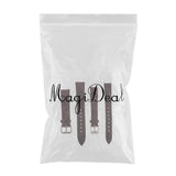 Maxbell High Quality Leather Strap Bracelet Band Replacement for Watches 14mm 18mm