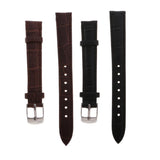 Maxbell High Quality Mens Leather Strap Bracelet Band Replacement for Watches 14mm