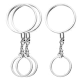 Maxbell 3pcs Coin keyring Pendant Keychain Commemorative Coin Key ring Creative Gift