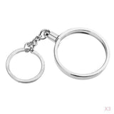Maxbell 3pcs Coin keyring Pendant Keychain Commemorative Coin Key ring Creative Gift