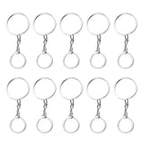 Maxbell 10pcs Coin keyring Pendant Keychain Commemorative Coin Keyring Creative Gift
