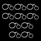 Maxbell 10pcs Coin keyring Pendant Keychain Commemorative Coin Keyring Creative Gift