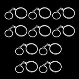 Maxbell 10pcs Coin keyring Pendant Keychain Commemorative Coin Keyring Creative Gift